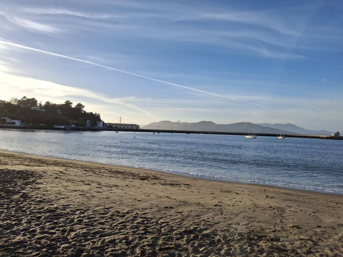 The San Francisco Bay shot by the Galaxy A35