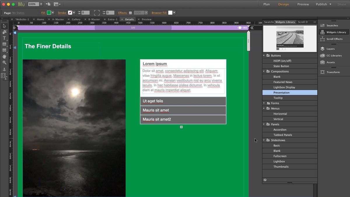 Adobe Muse Review Techradar Adobe Muse Review Techradar