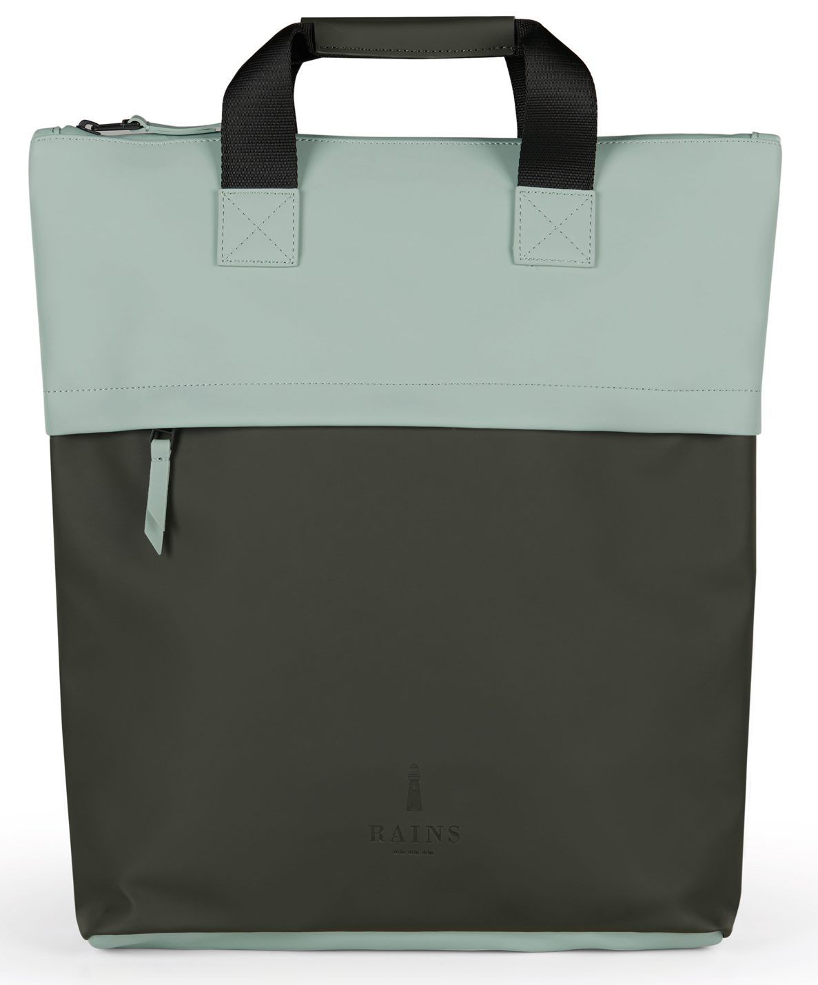 Cool collaboration between and Danish rainwear brand, Rains