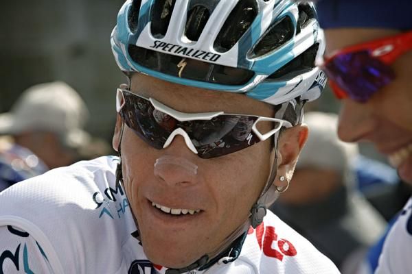 Philippe Gilbert (Omega Pharma - Lotto) awaits the start of stage five at Paris - Nice.
