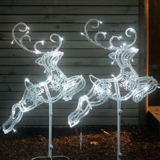 outdoor reindeer christmas lights from lidl
