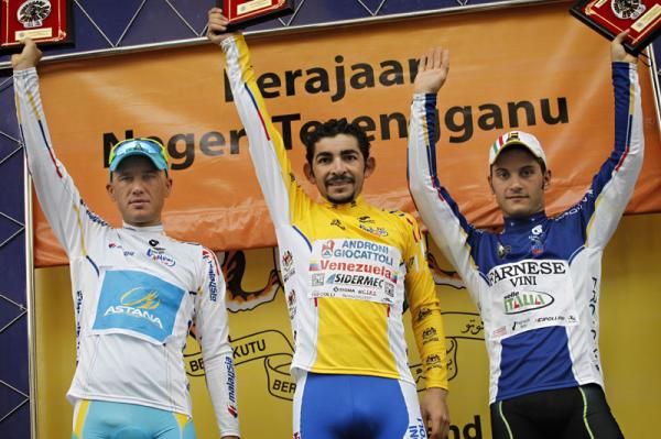 Jose Serpa (Androni Giocattoli) leads the race with one stage remaining