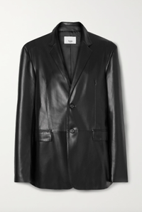 Frankie Shop, Olympia Faux-Leather blazer ($395 | £315)