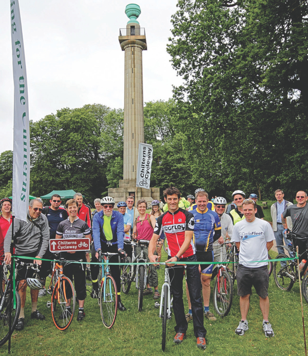 Mark Webber Chilterns Cycleway / Paule Keene