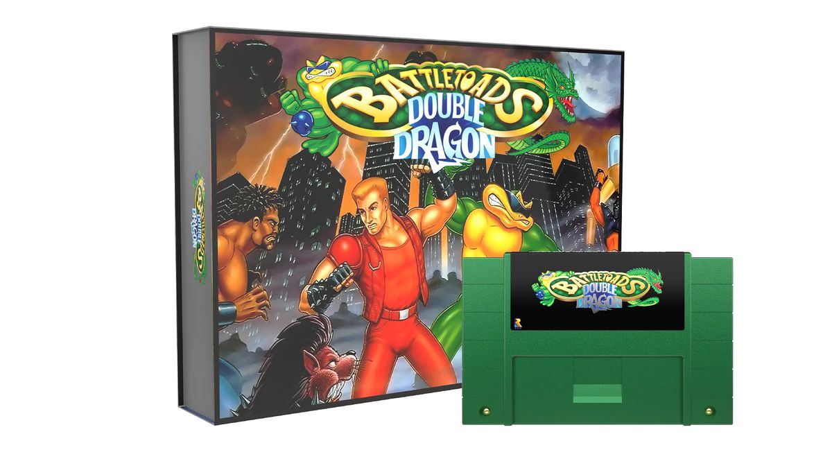 Battletoads/Double Dragon (1993) RARE - Cartridge Only
