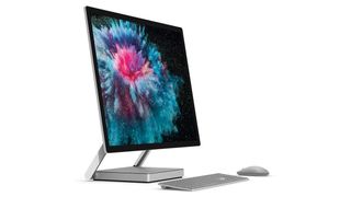 Microsoft Surface Studio 2 against a white background
