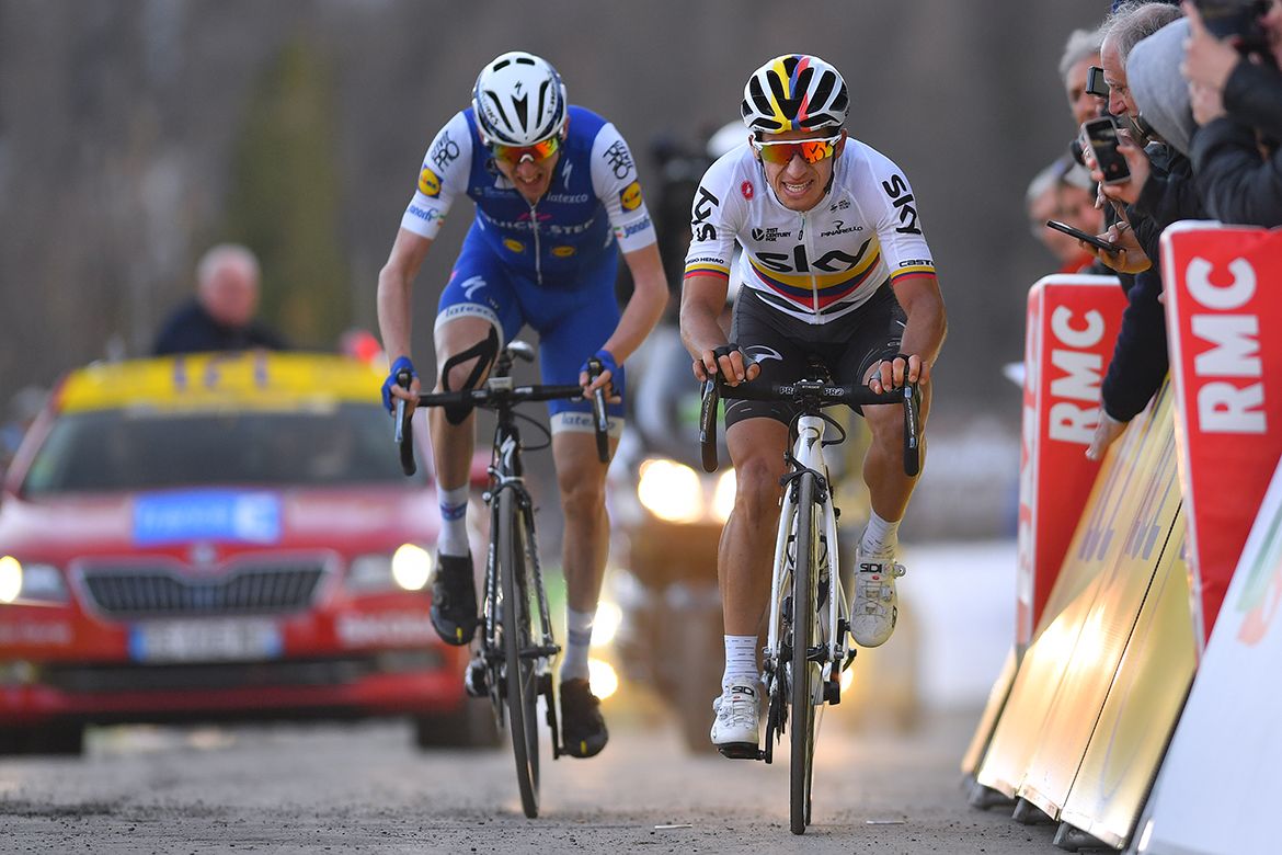 Sergio Henao was pipped to fourth by Dan Martin.