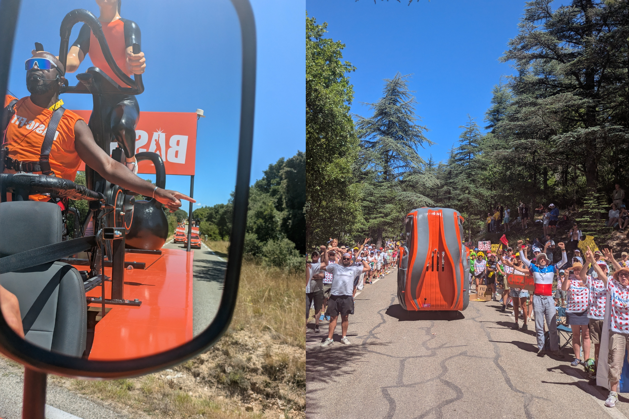 Tour de France caravan