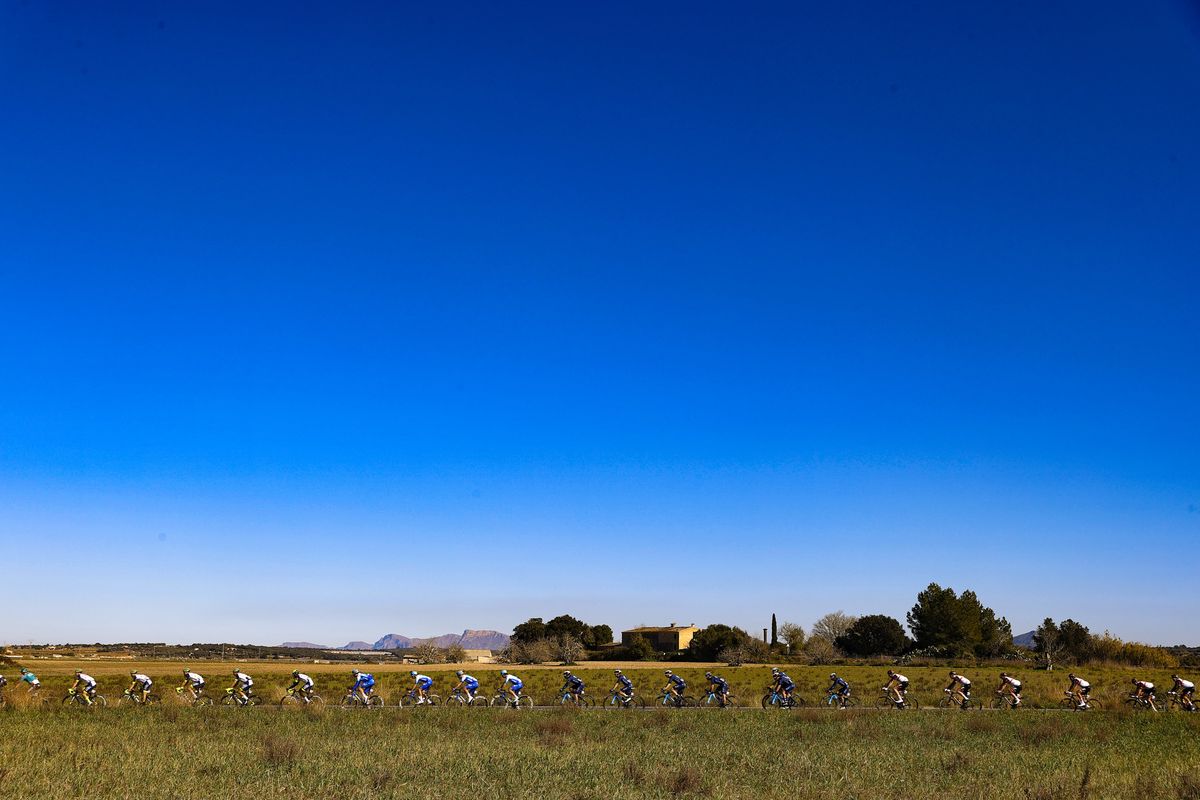Blue skies at the Challenge Mallorca