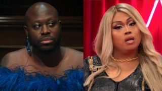 Bob in Traitors and Jiggly on All-Stars side by side