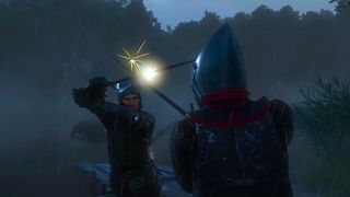 Edited trailer screenshot of a duel in Kingdom Come: Deliverance II