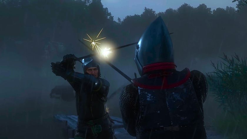 Edited trailer screenshot of a duel in Kingdom Come: Deliverance II