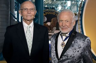 Apollo 11’s Michael Collins and Buzz Aldrin