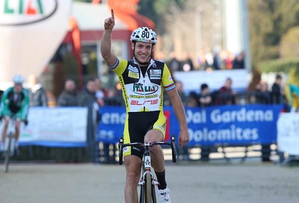 Elia Silvestri (Selle Italia Guerciotti) wins the under 23 men's race