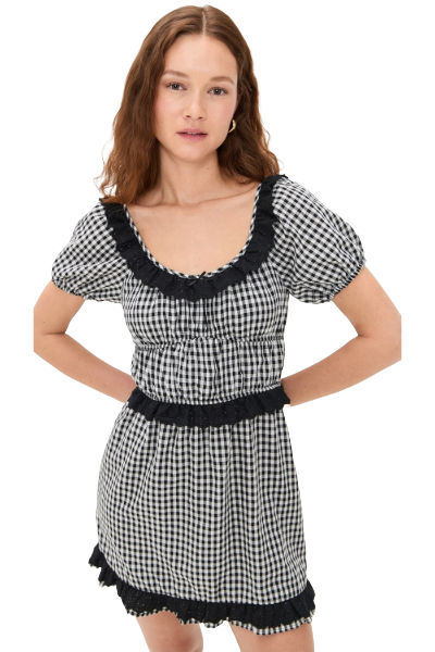 Bailey Rose , Gingham Dress (Was $85) 