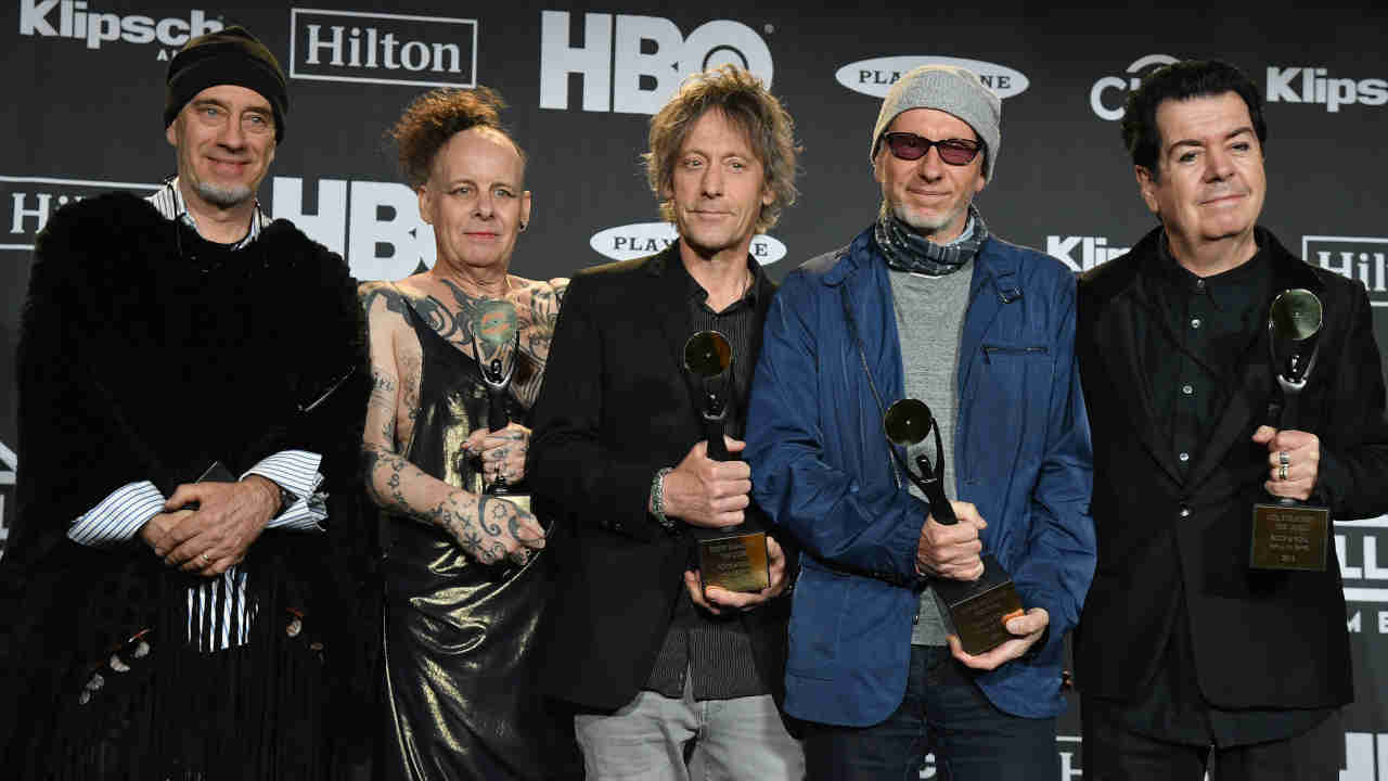 The Cure at the 2019 Rock And Roll Hall Of Fame