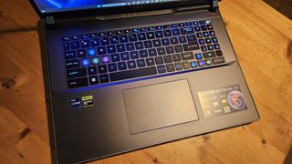 MSI Vector GP78HX toetsenbord