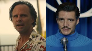 Walton Goggins in White Lotus/Pedro Pascal in Fantastic Four: First Steps