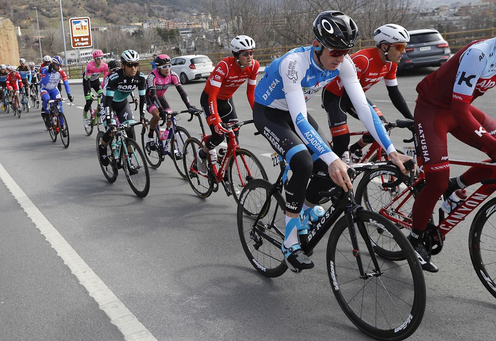 Zak Dempster (Israel Cycling Academy) competes in the Volta a Catalunya