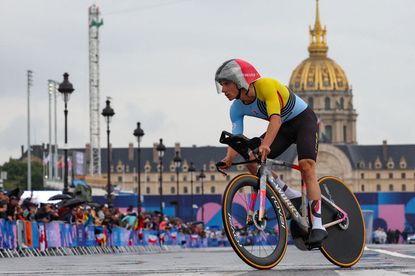 Remco Evenepoel Olympics 2024 time trial