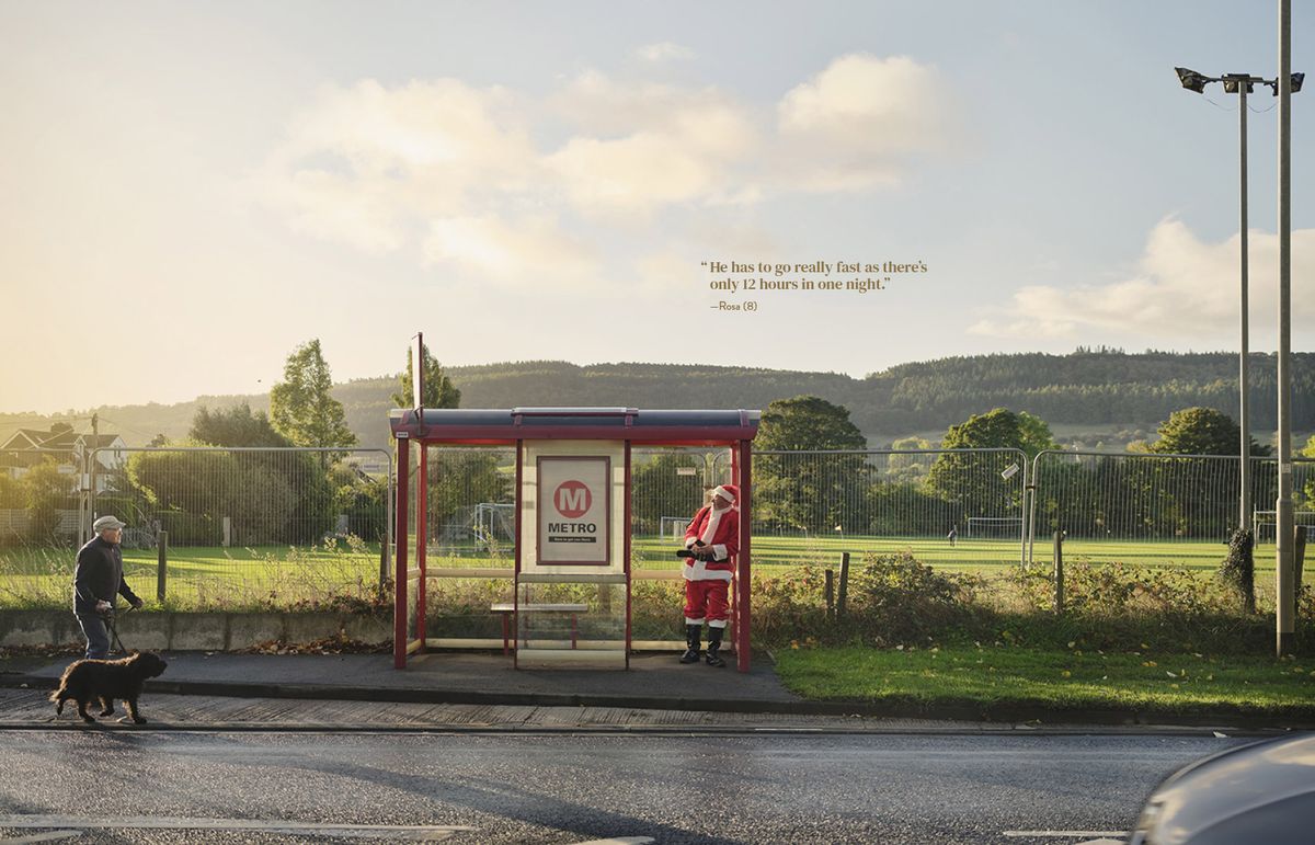 Kate Abbey, accredited photographer with the Association of Photographers, photographers unofficial santas