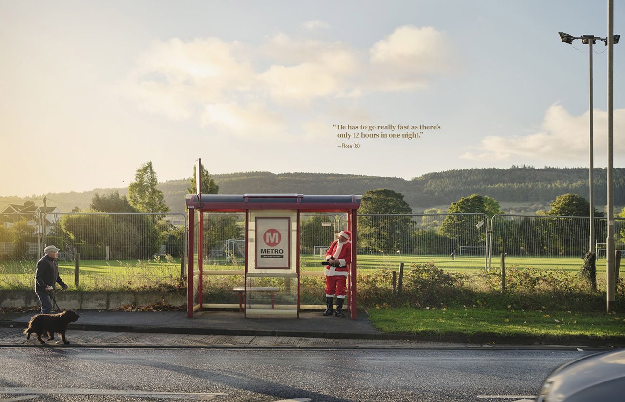 Kate Abbey, accredited photographer with the Association of Photographers, photographers unofficial santas