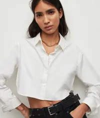 $169 Cropped Shirt at Free People