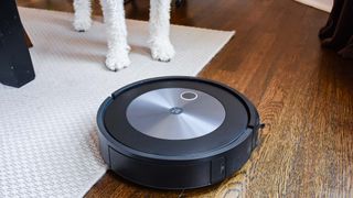 iRobot Roomba j7+ on carpet