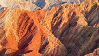 The Zhangye Danxia Geological Park in China