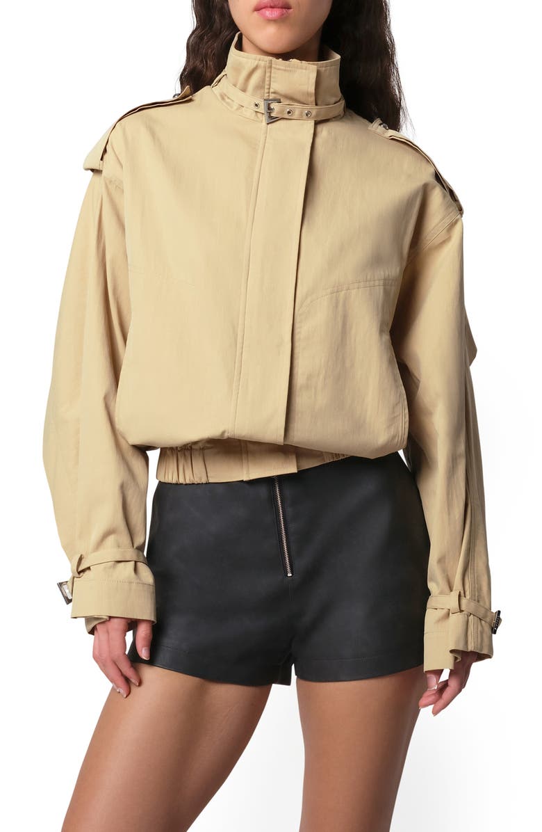 Thea Balloon Sleeve Rain Jacket