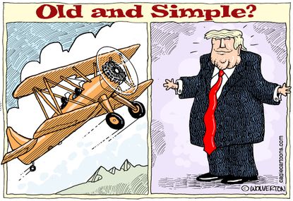 Political&nbsp;Cartoon&nbsp;U.S. Trump Boeing Aviation Pilots 737 Ethiopian air