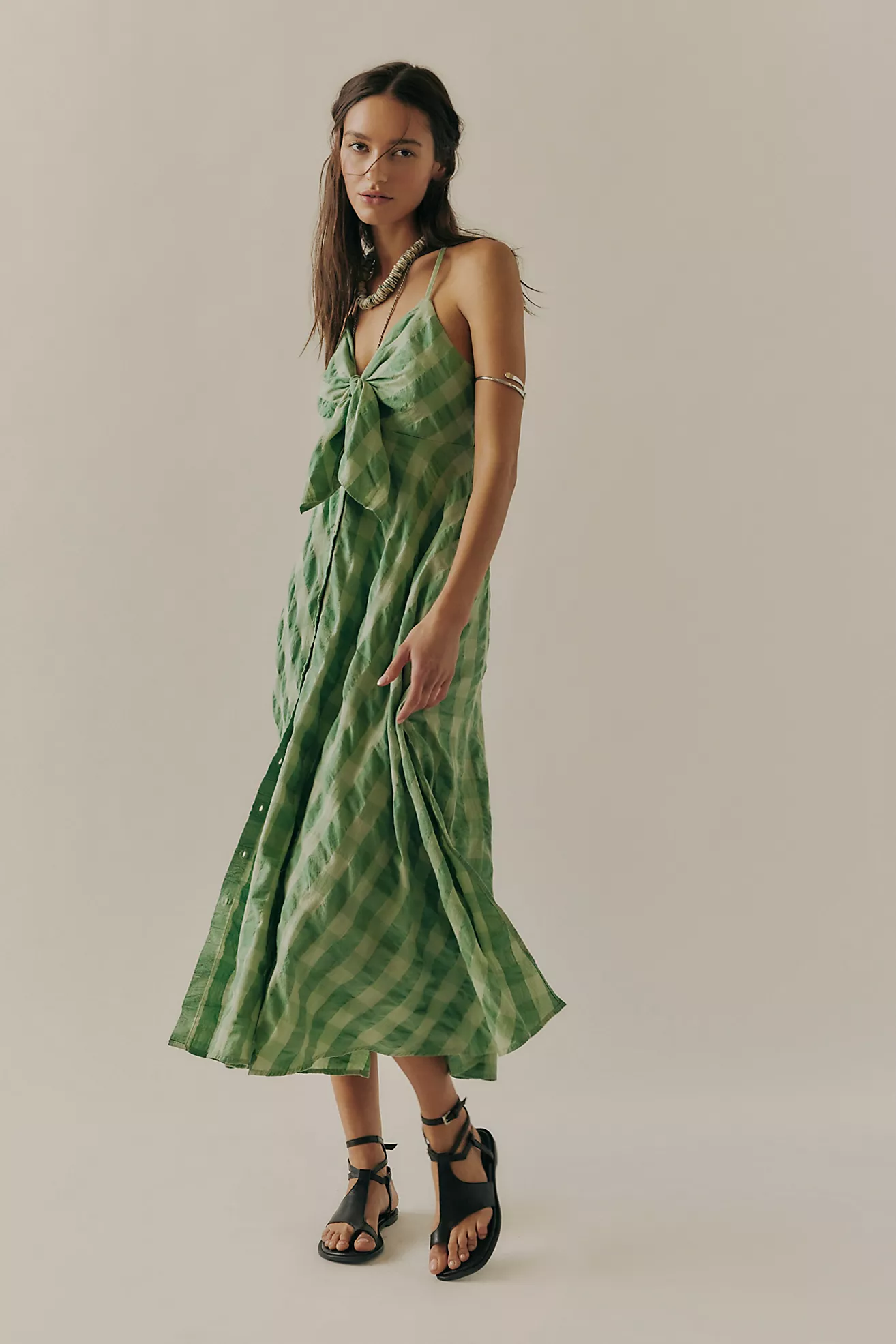 Via Midi Dress