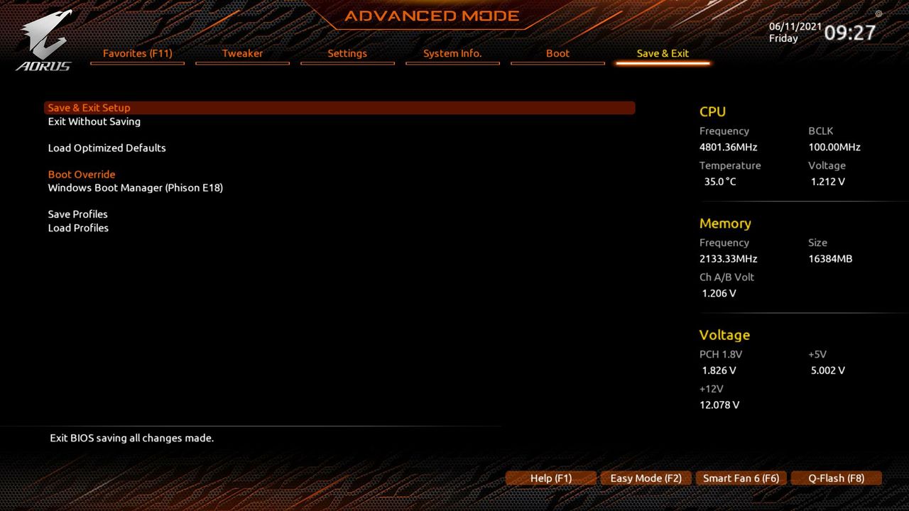 Gigabyte Z590 Aorus Tachyon