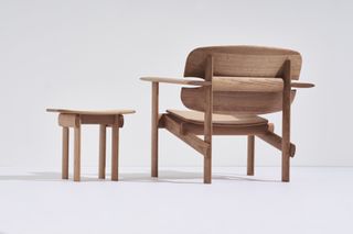Mac Collins wooden chair