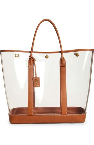 Cabas Clear Vinyl Tote