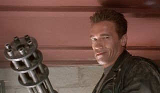 Arnold Schwarzenegger as the Terminator