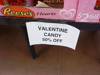 Valentine candy on sale