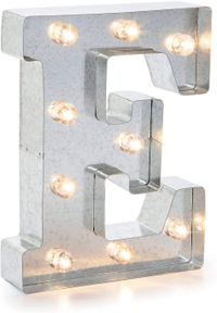 Darice 5915-706 Silver Metal Marquee Letter | Was $16.98, now $15.36
