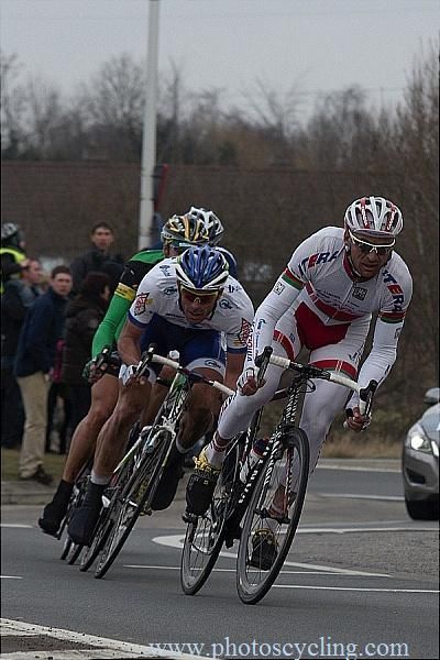 Cornering skills were regularly tested on the course