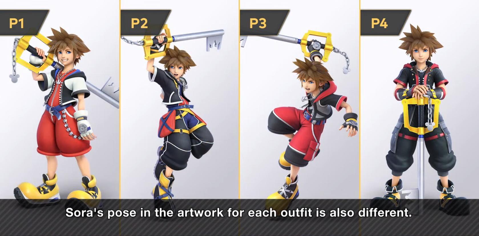 Sora Smash Bros Ultimate Costumes