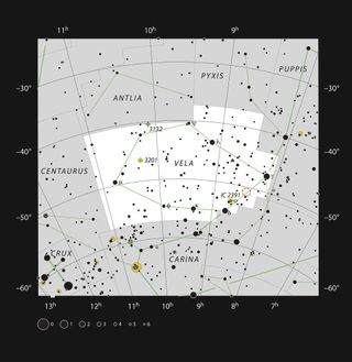 Herbig-Haro Object HH 46/47 in Vela