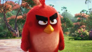 Red from the Angry Birds movie