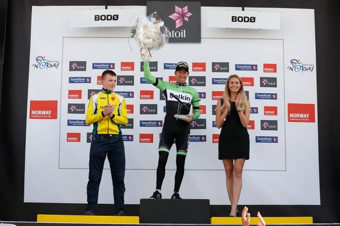 Lars Petter Nordhaug (Belkin) was the most aggressive rider in stage 1