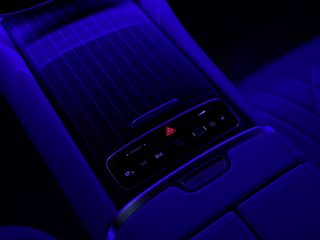 Mercedes EQS electric vehicle interior