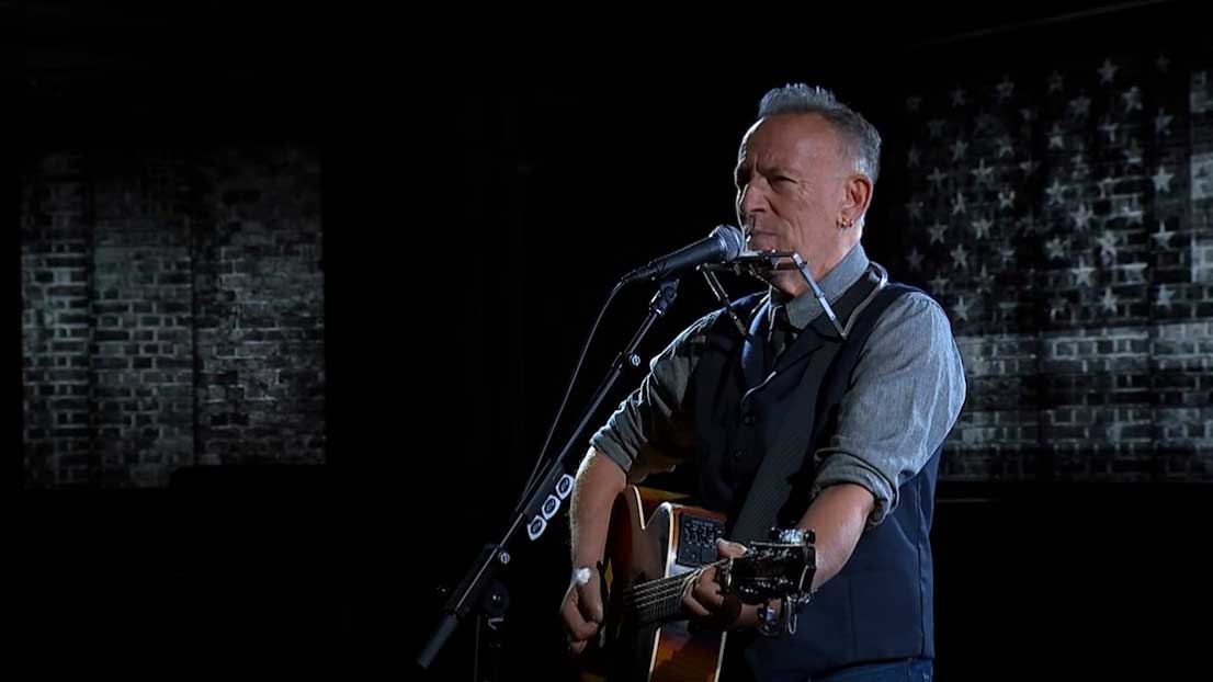 Bruce Springsteen on the Late Show with Stephen Colbert