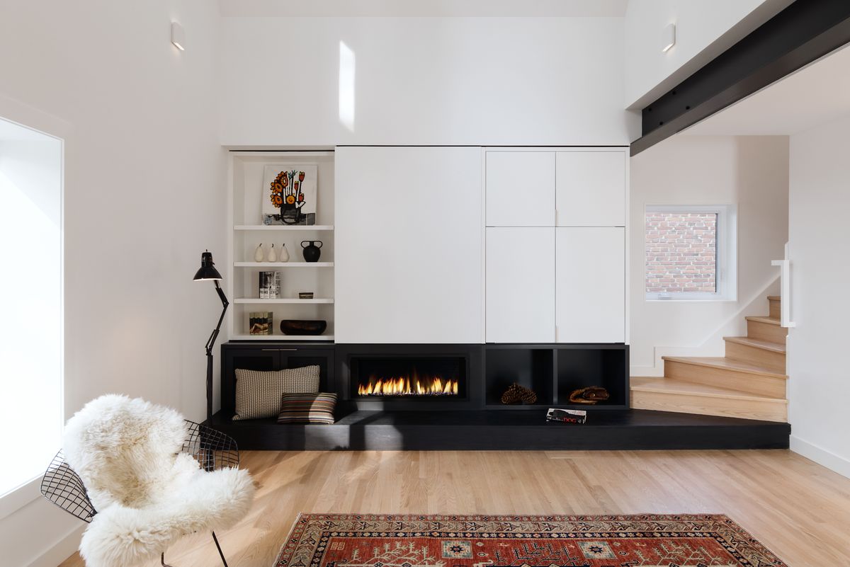 Black and white living room ideas for a monochrome design