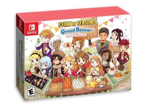 Xseed Games Story of Seasons: Grand Bazaar - Premium Edition - Nintendo Switch