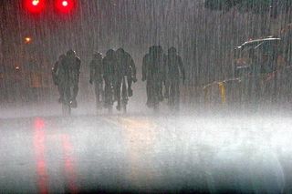 The 2006 Raleigh Crit was memorable for the weather