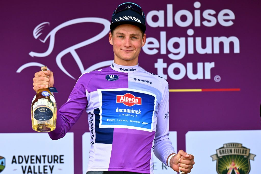 Mathieu van der Poel heeft de Baloise Belgium Tour gewonnen
