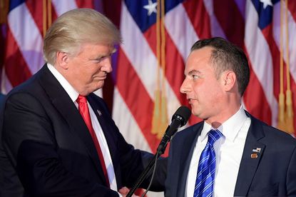 President Trump and former Chief of Staff Reince Priebus.